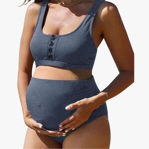 maternity swim bikini suit and extra bottom